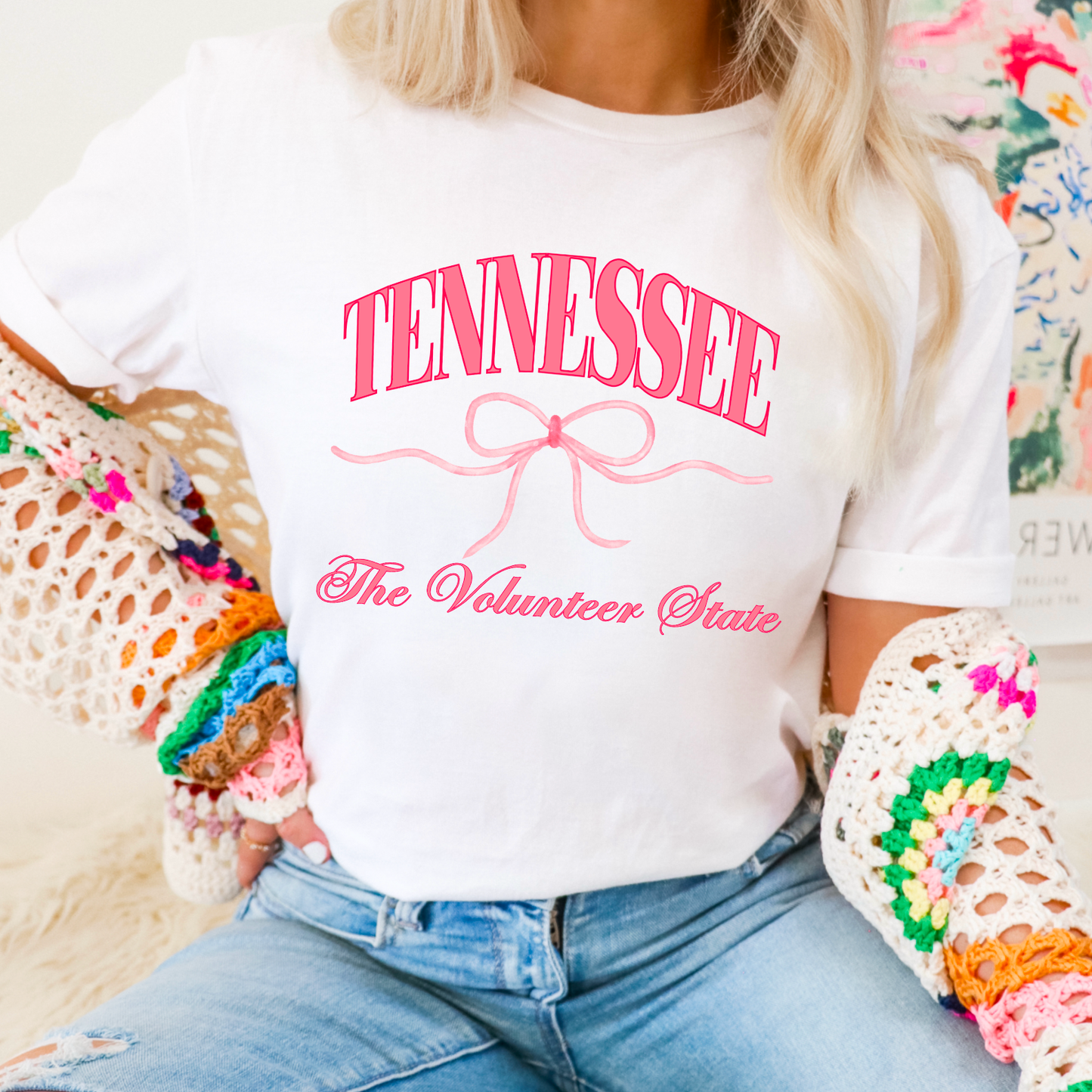 Coquette Tee | Tennessee  Tee | Ladies Graphic Tee