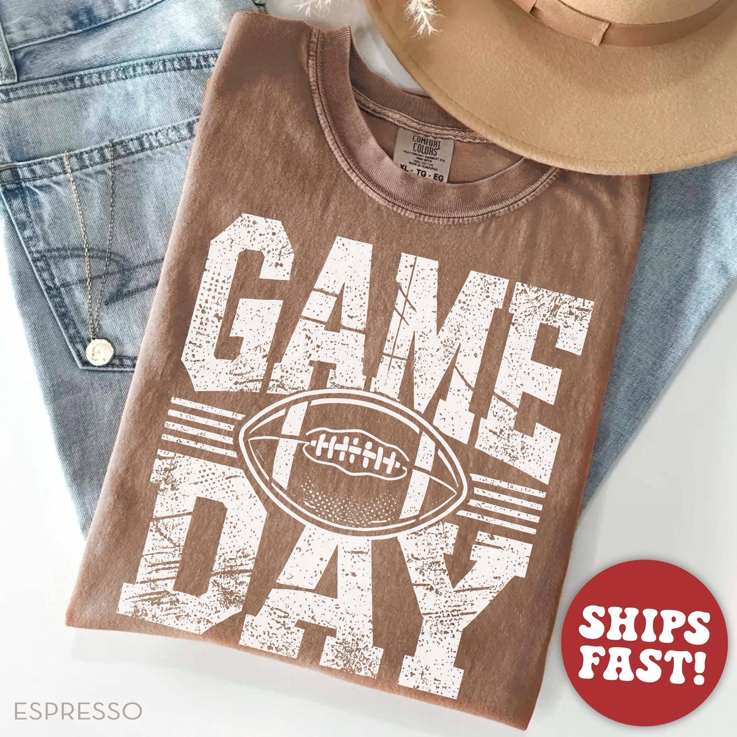 Football Season Mama Game Day Tee