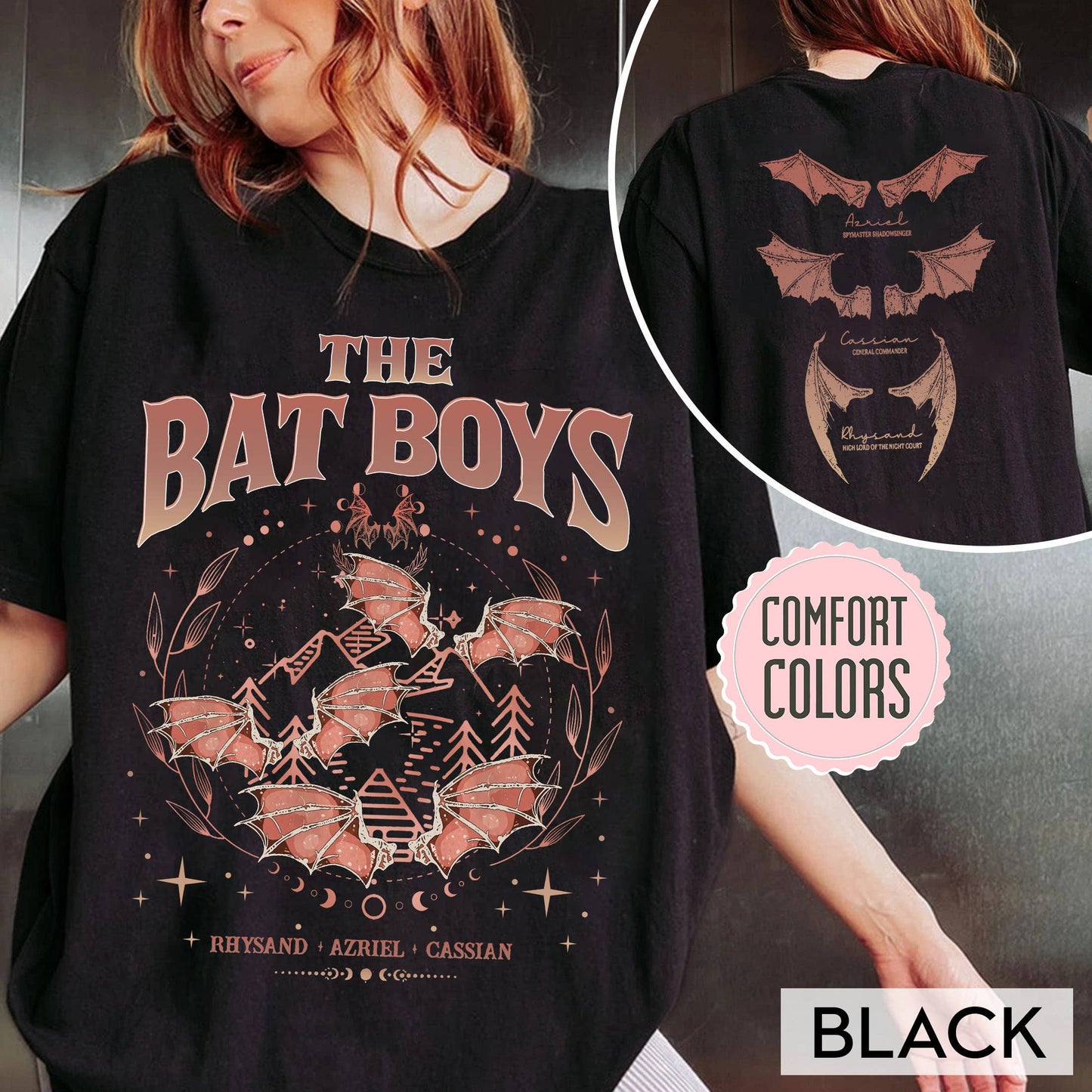 Night Court Warriors the Bat Boys Acotar Tee