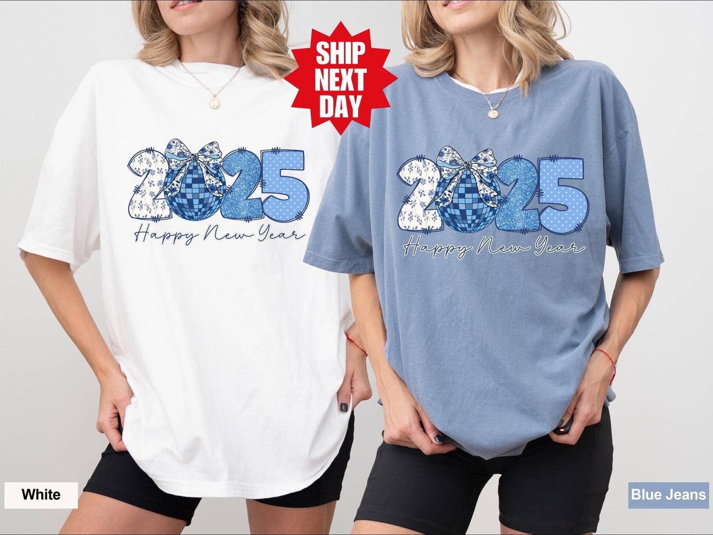 Hello 2025 New Year Crew Shirt