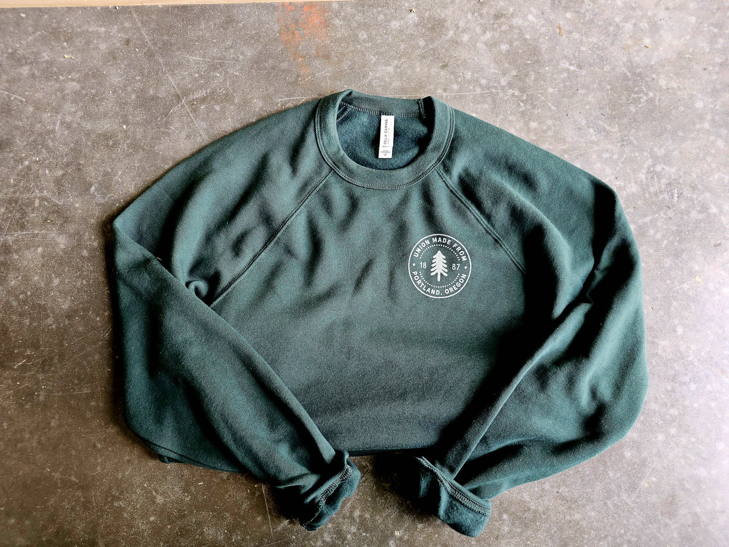 The Evergreen - Bella Canvas Crewneck Graphic Sweatshirt