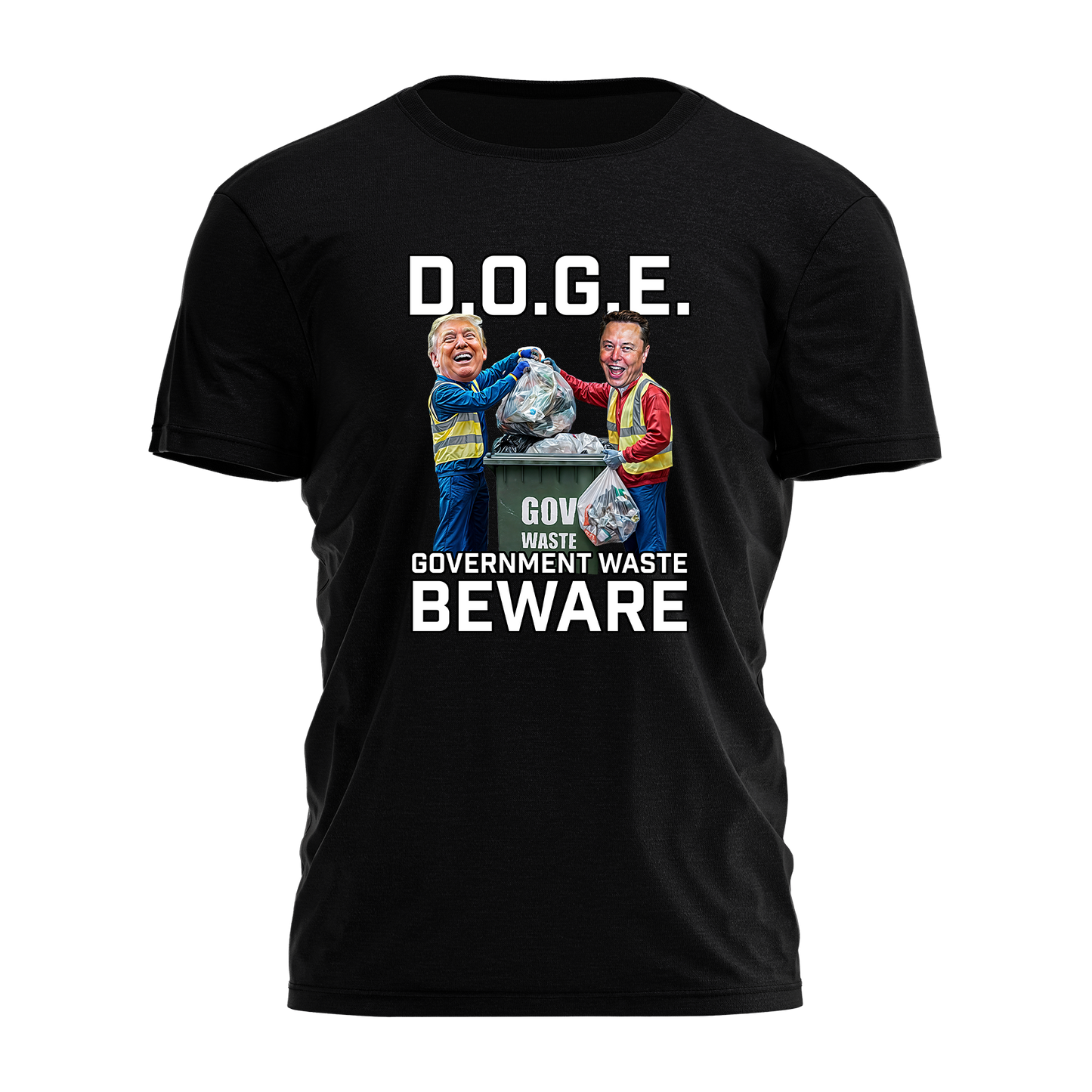 Doge Government Waste Beware Tee - 3557