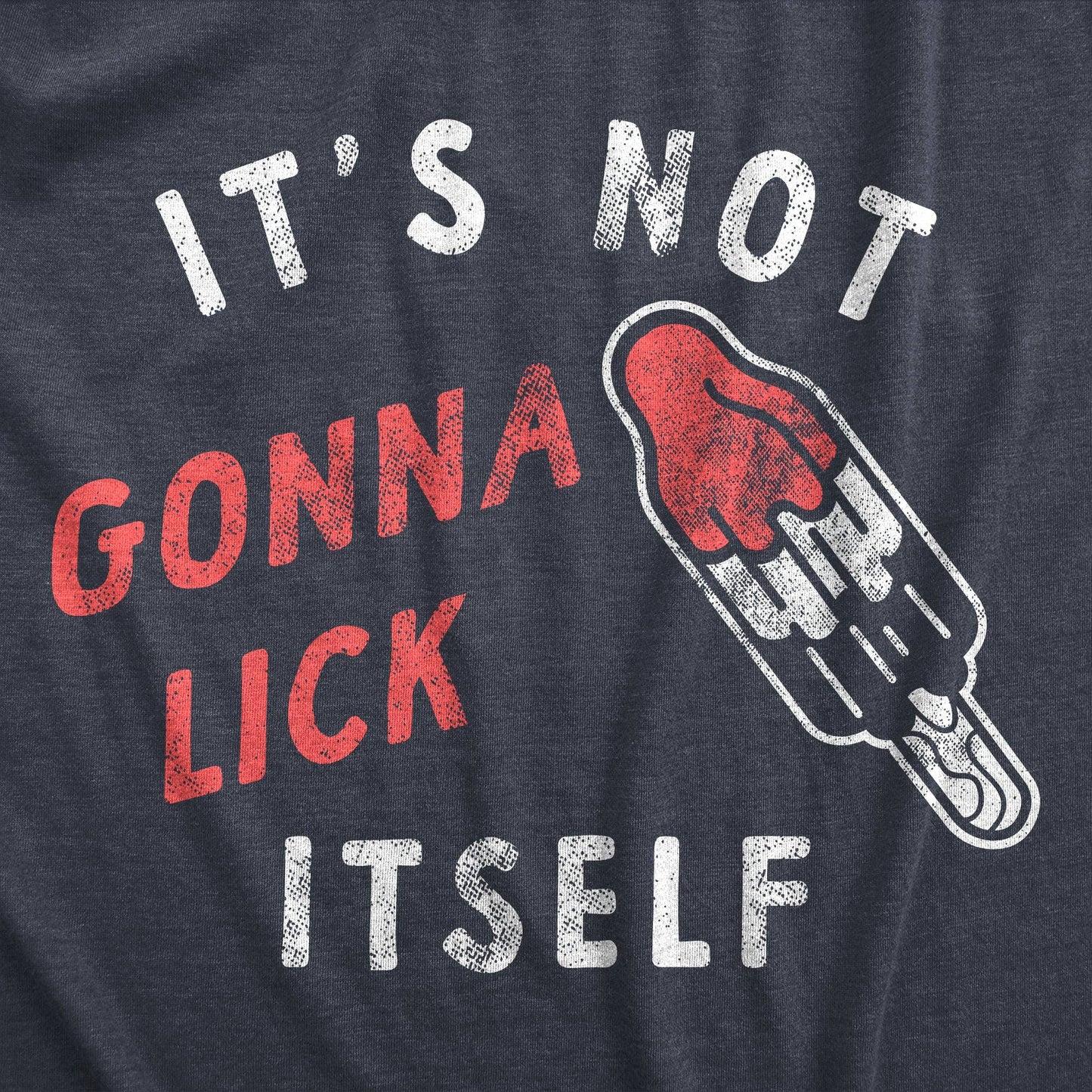 Its Not Going To Lick Itself Men's Tshirt Sex Graphic Tee