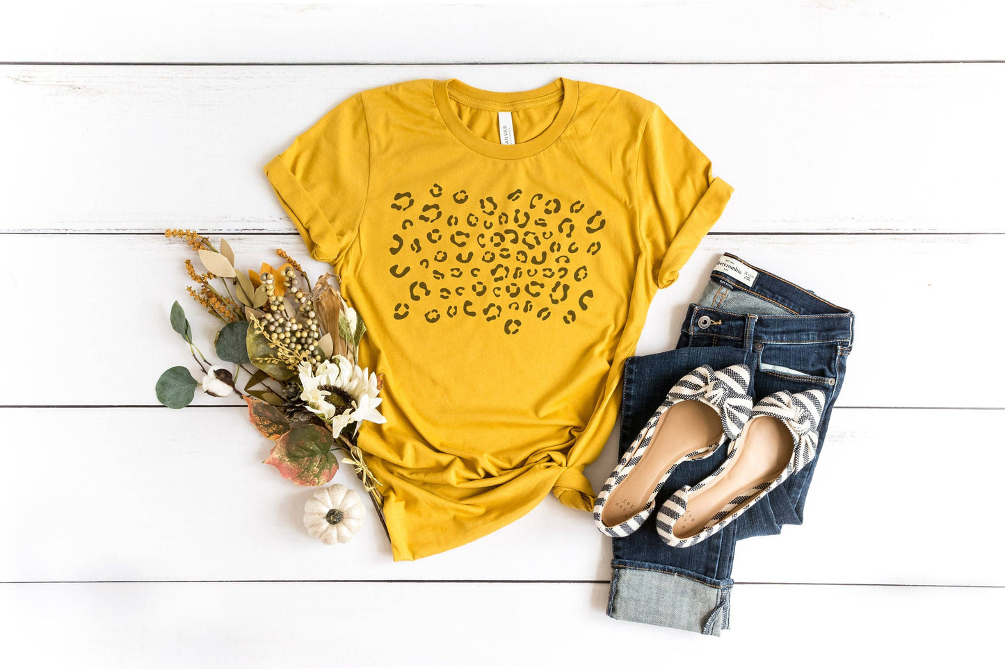 Leopard Print Shirt | Animal Cheetah Print Tee