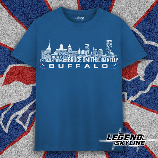 Buffalo Football Legends Skyline Tee