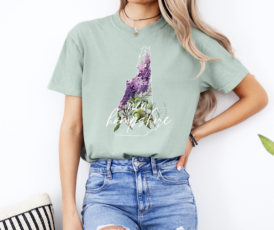 Exclusive New Hampshire State Flower T-Shirt