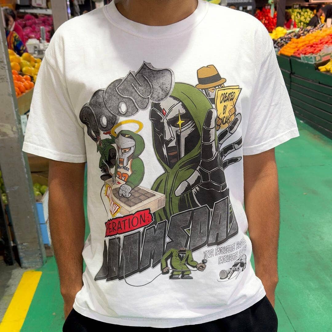 Vintage Mf.D00M Rap Comic Tee Hip-Hop Shirt
