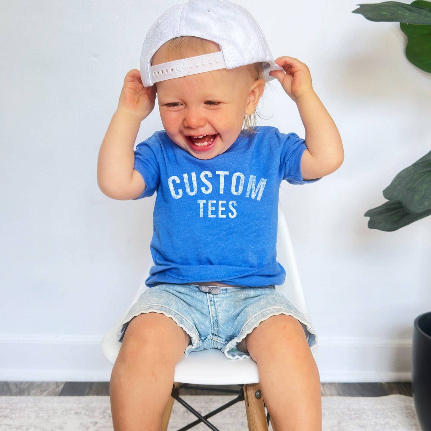 Custom Baby T-Shirt with Location, Business Name or Logo