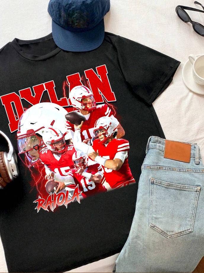 Vintage 90S Graphic Style Dylan Raiola Retro Sport Tee