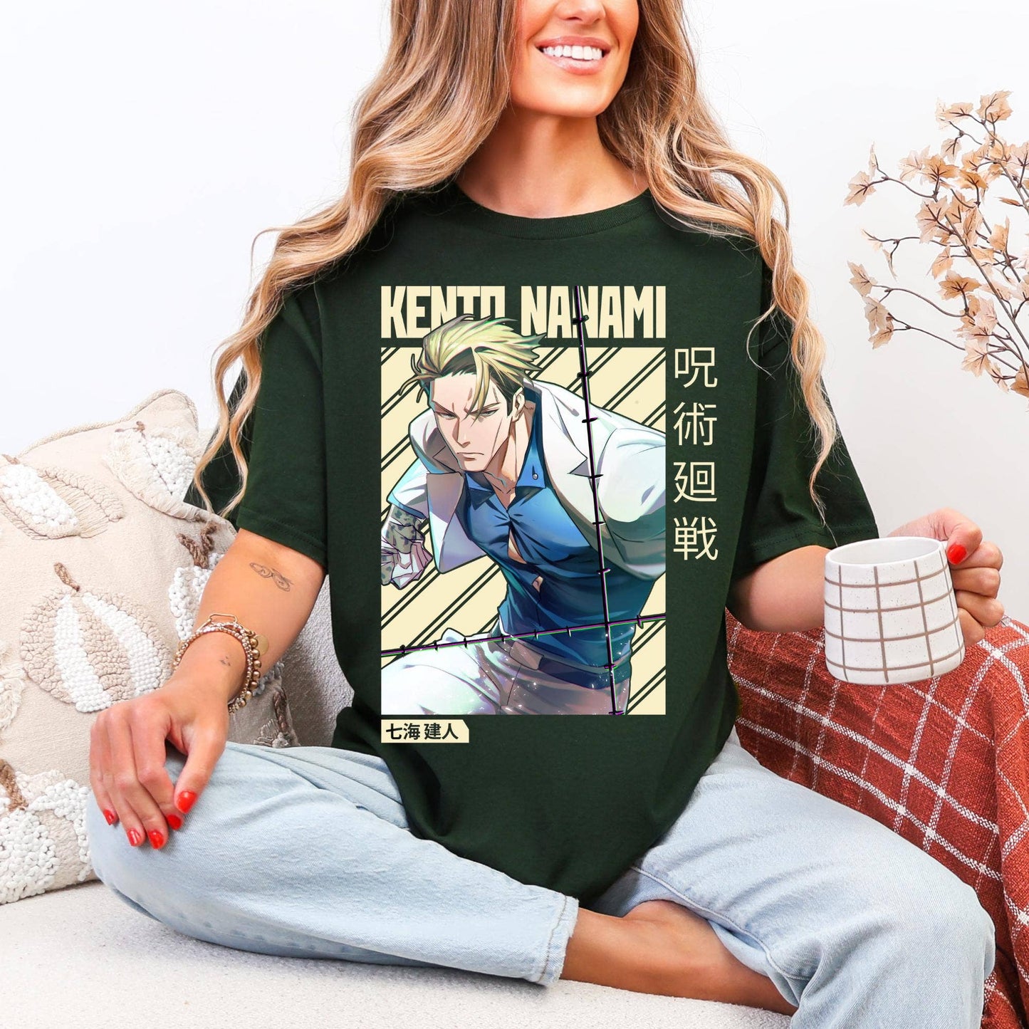 Jujutsu Kaisen Sorcerer Graphic Anime Shirt, Gift For Him