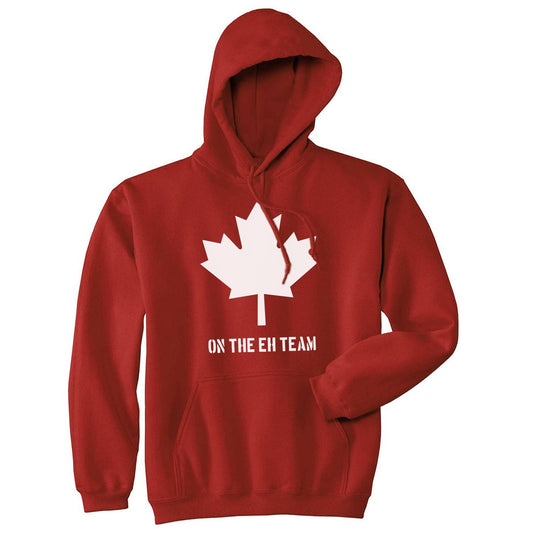 Eh Team Hoodie Canada Graphic Hoodie Sweatshirt Thick Hood