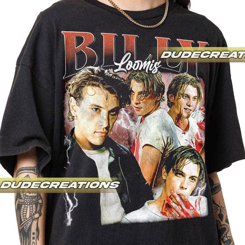 Billy Loomis Unisex Softstyle T-Shirt, Scream Fan Horror Tee