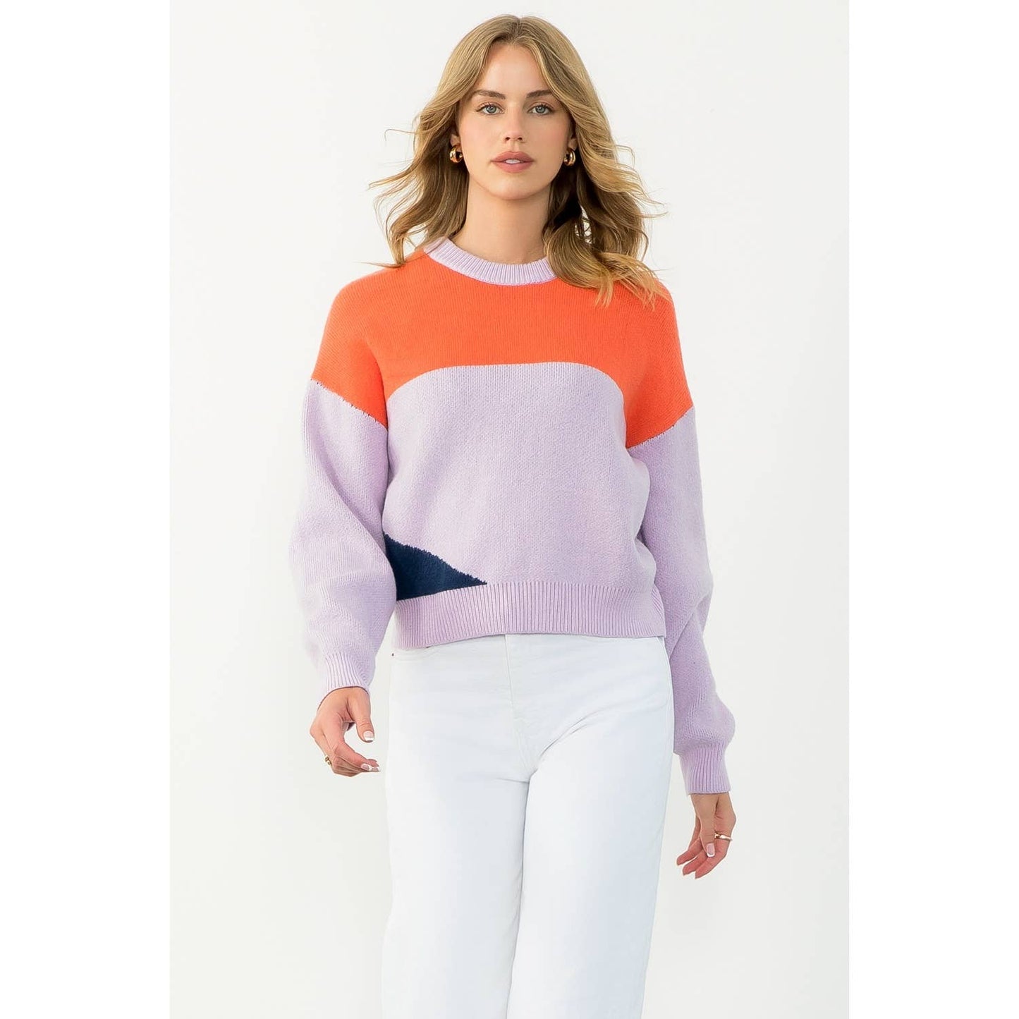 Colorblock Sweater