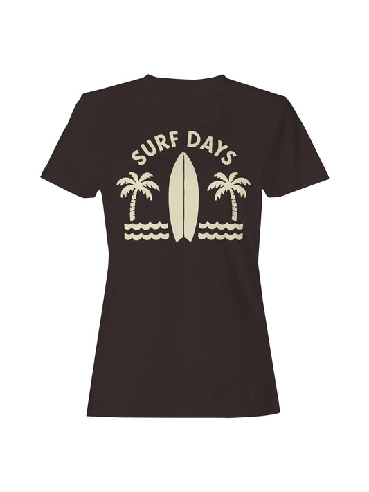Surf Days Retro Beach Vibes Women's T-Shirt