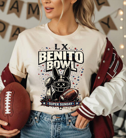 Benito Bowl 2026 Football Fan T-Shirt
