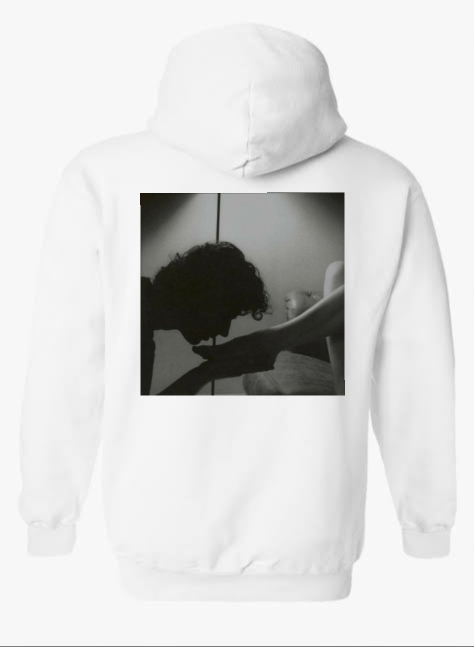 Custom White Hoodie