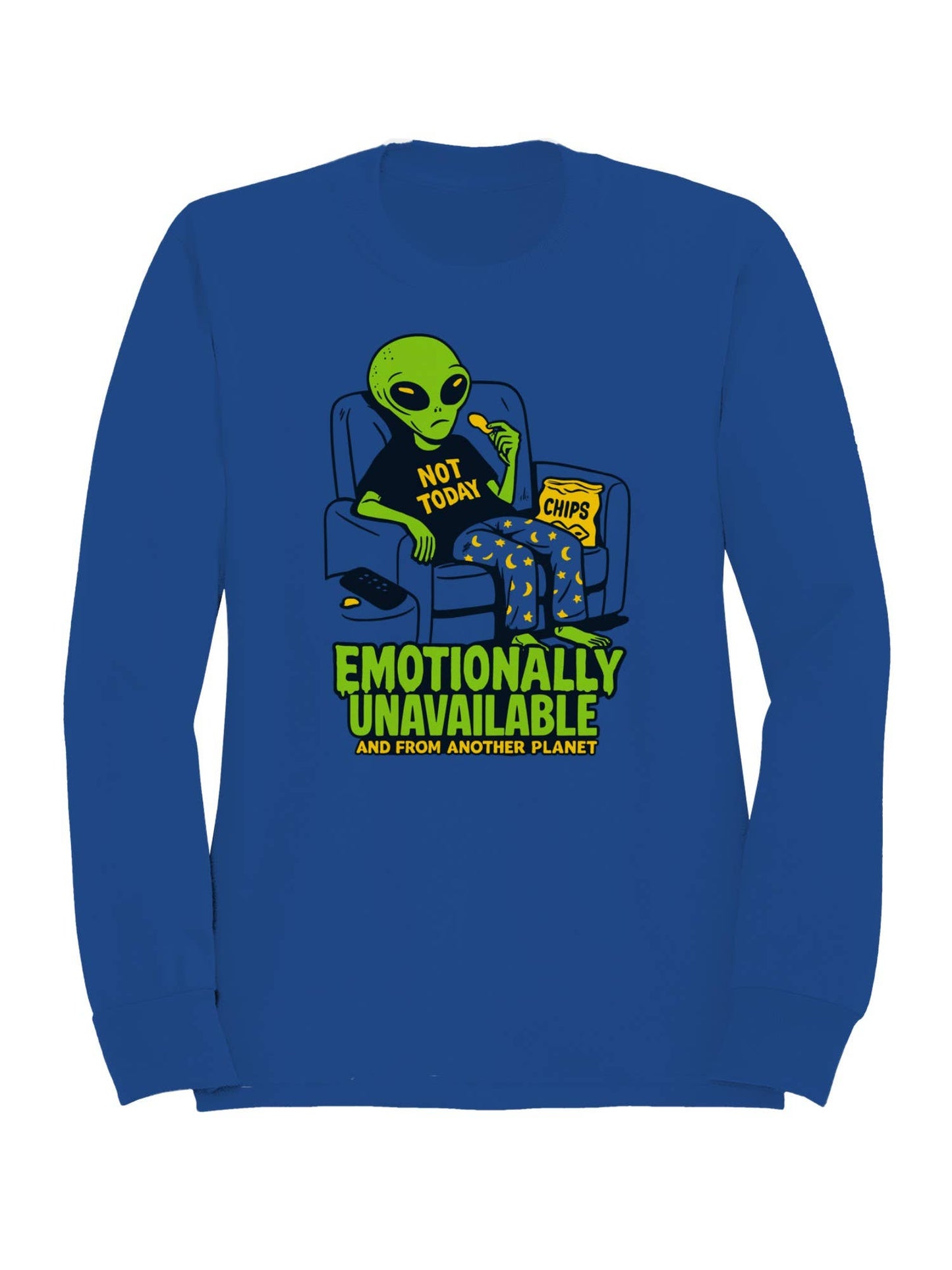 Emotionally Unavailable Alien Vibes Women's Sweatshirt