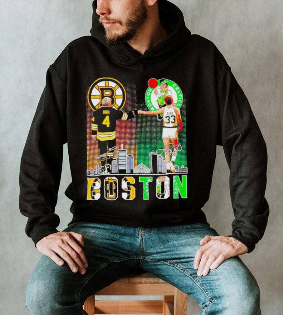 Boston Sports Legends Tribute Hoodie Featuring Bobby Orr