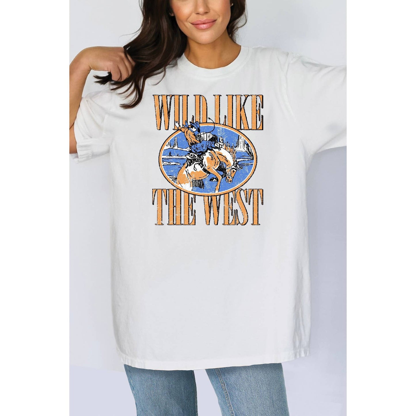 Wild Like the West - Oversized Unisex T Shirt