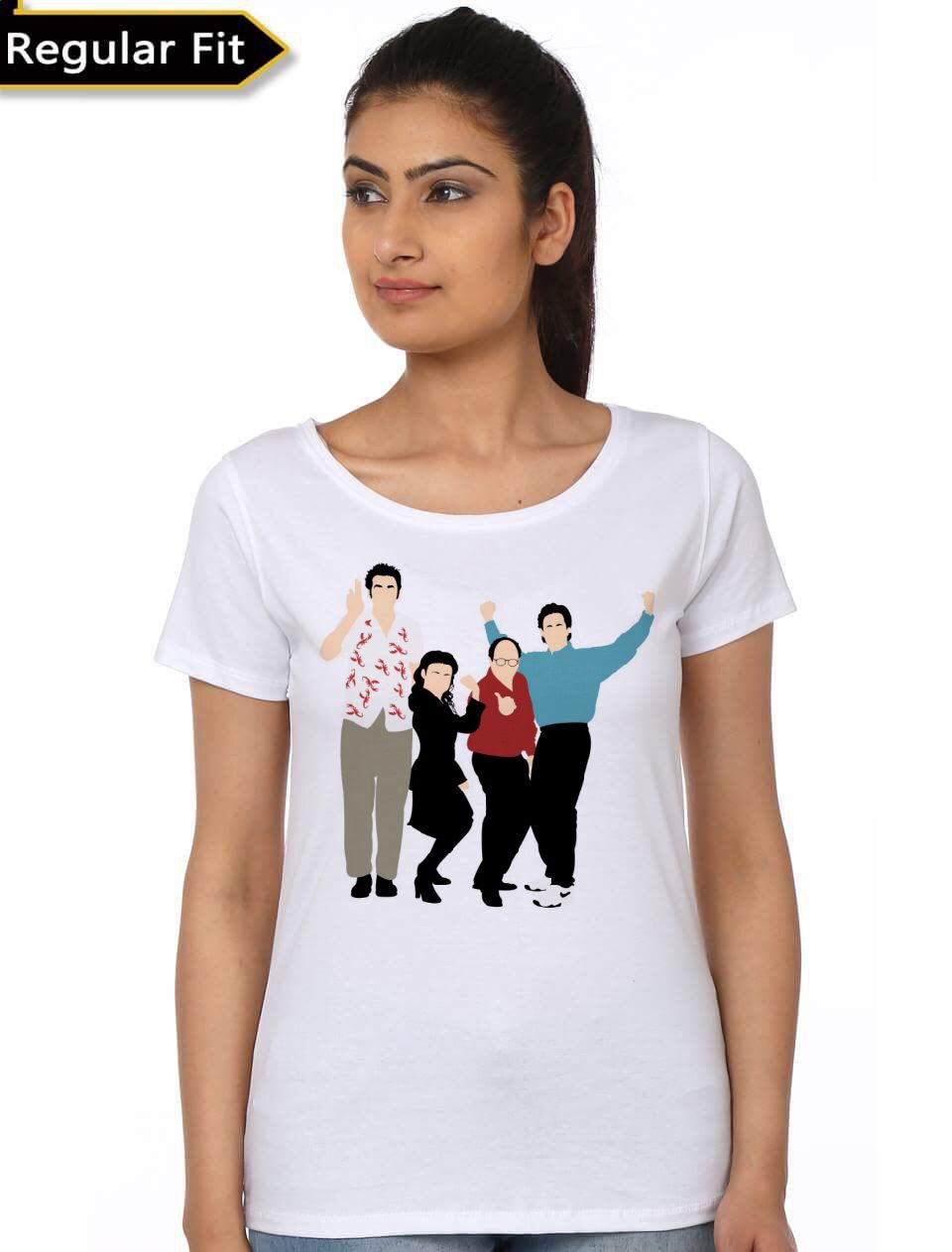 Seinfeld Girl’s White T-Shirt