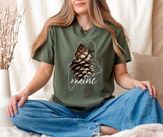 Exclusive Maine State Flower T-Shirt