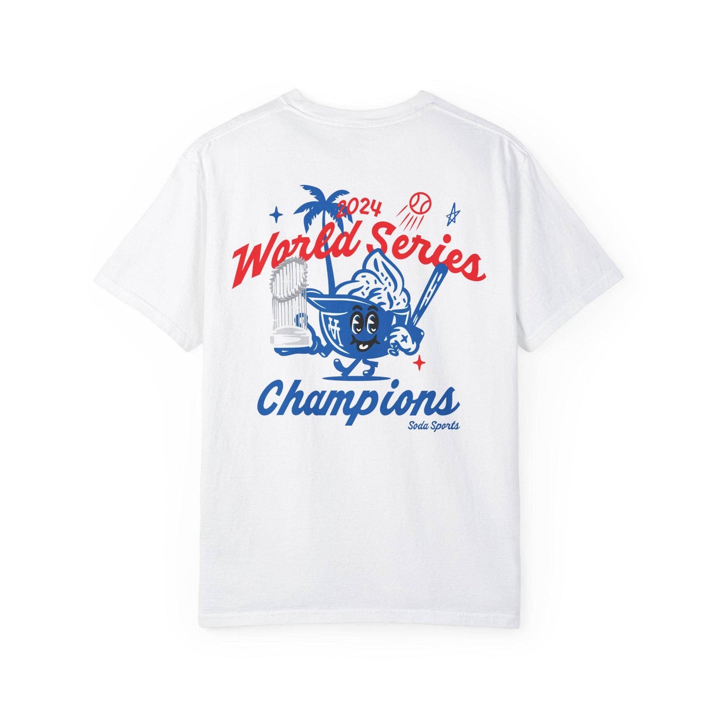 Los Angeles Dodgers World Series Ice Cream Unisex T-Shirt