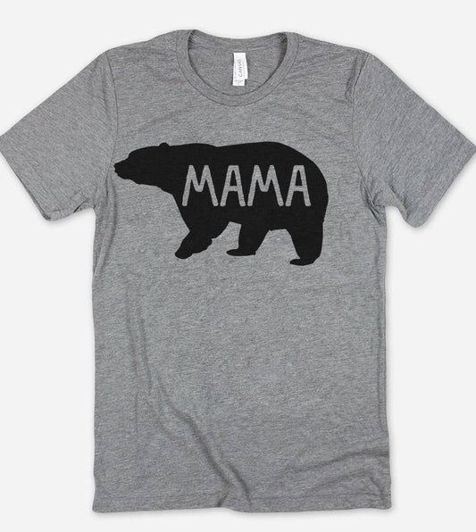 Mama Bear - Mama Bear Mom Mother Cute Silly Funny T-Shirt