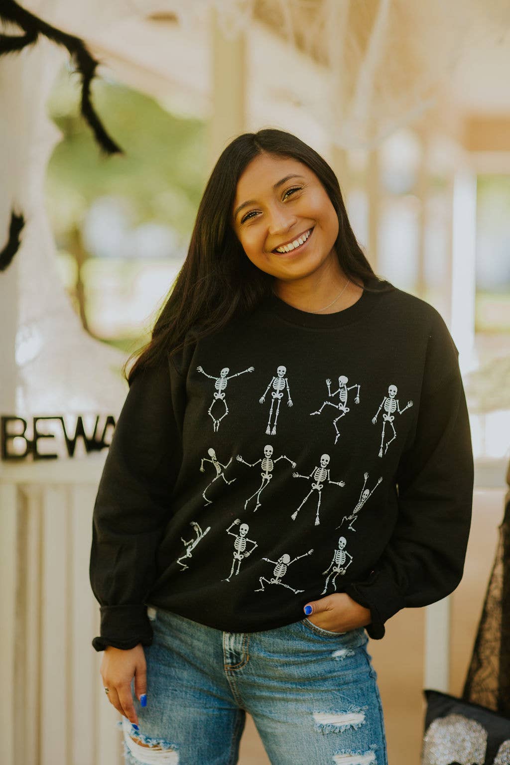 Dancing Skeletons Sweater