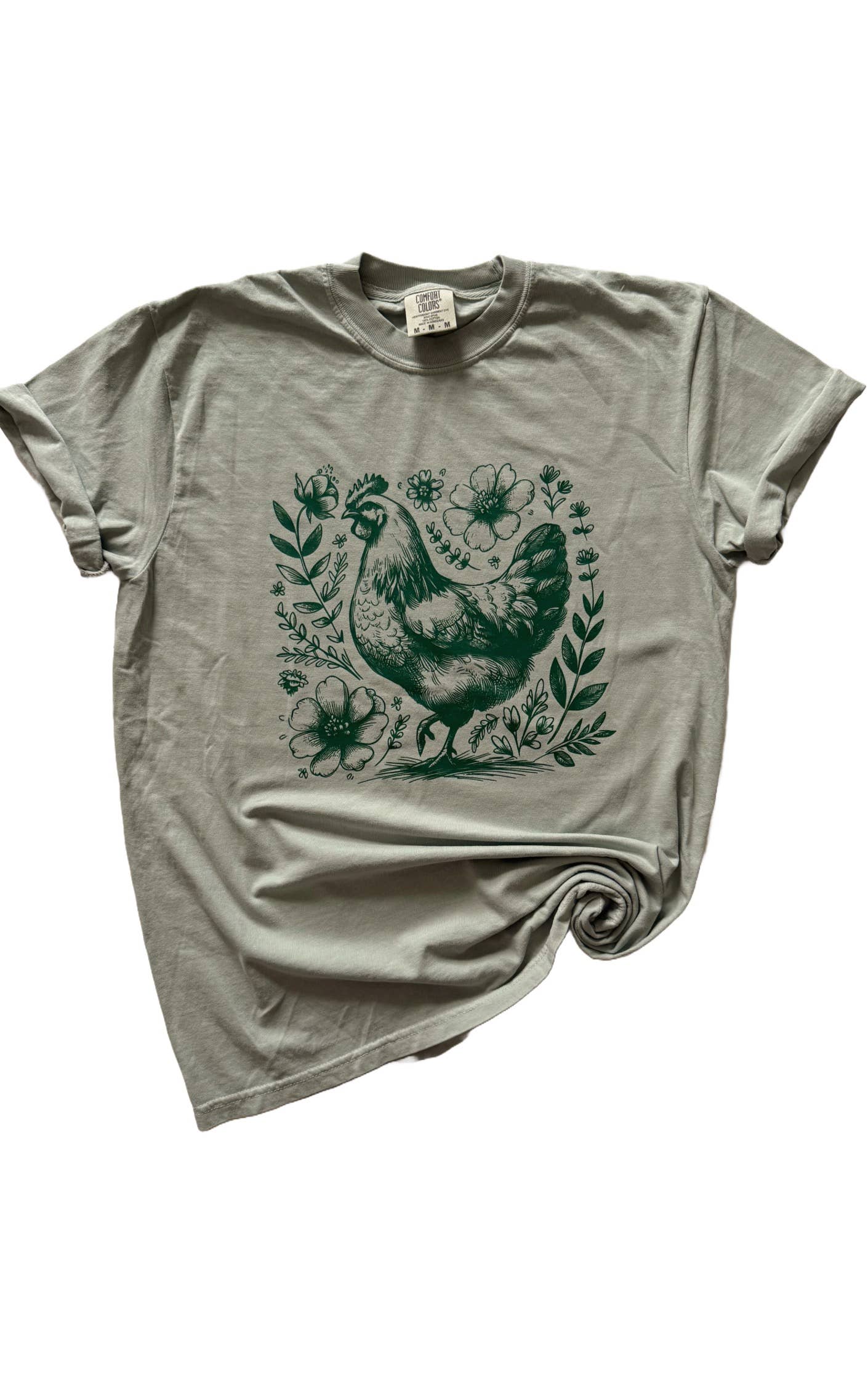 Chicken + Wildflowers Tee