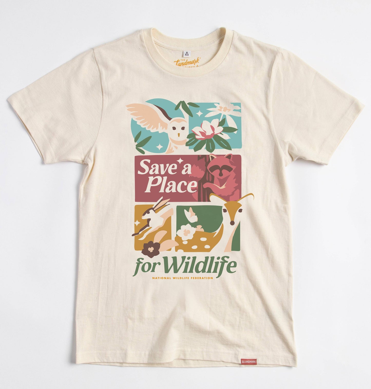 Save A Place For Wildlife Unisex Short Sleeve Tee