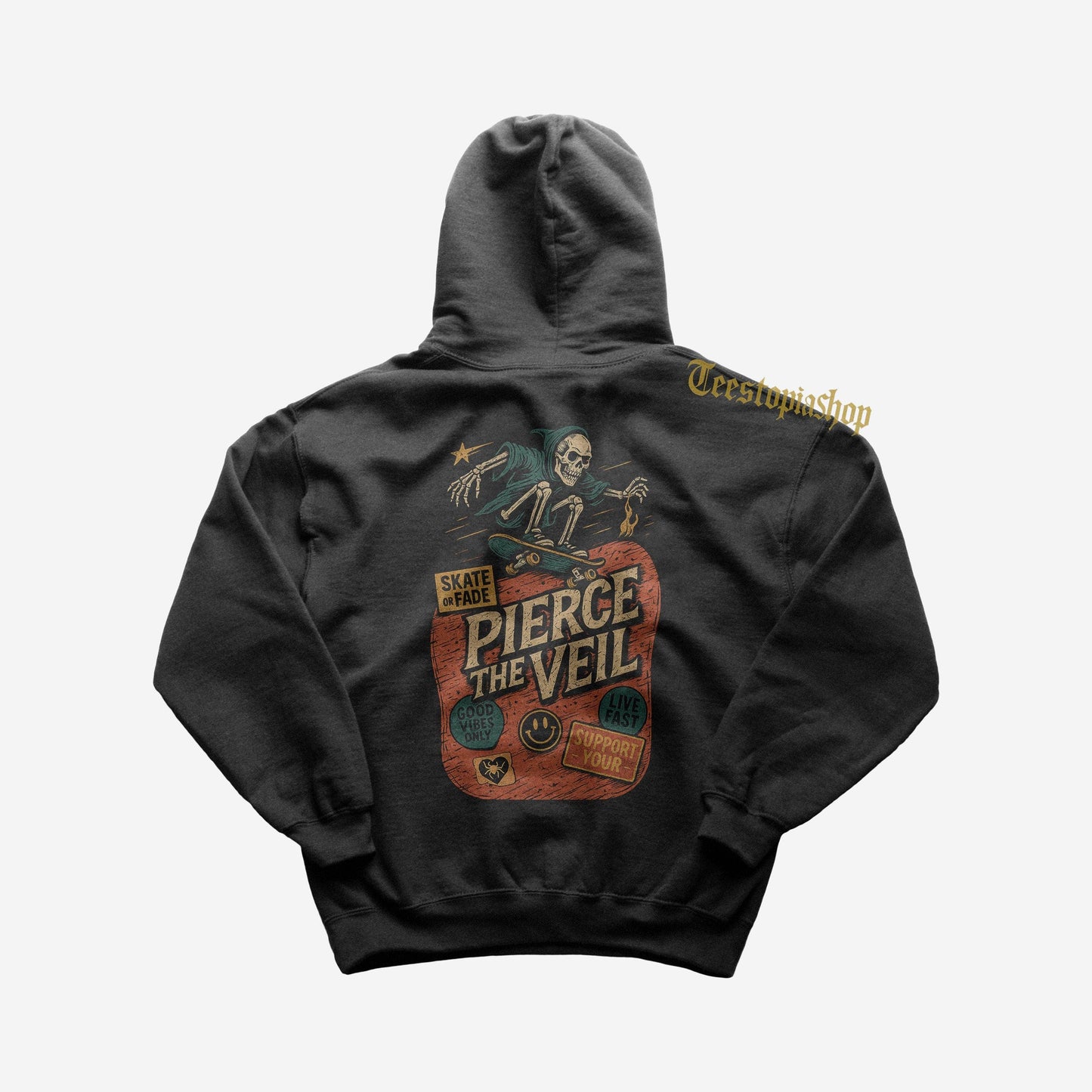 Pierce the Veil Caraphernelia Rock Music Hoodie