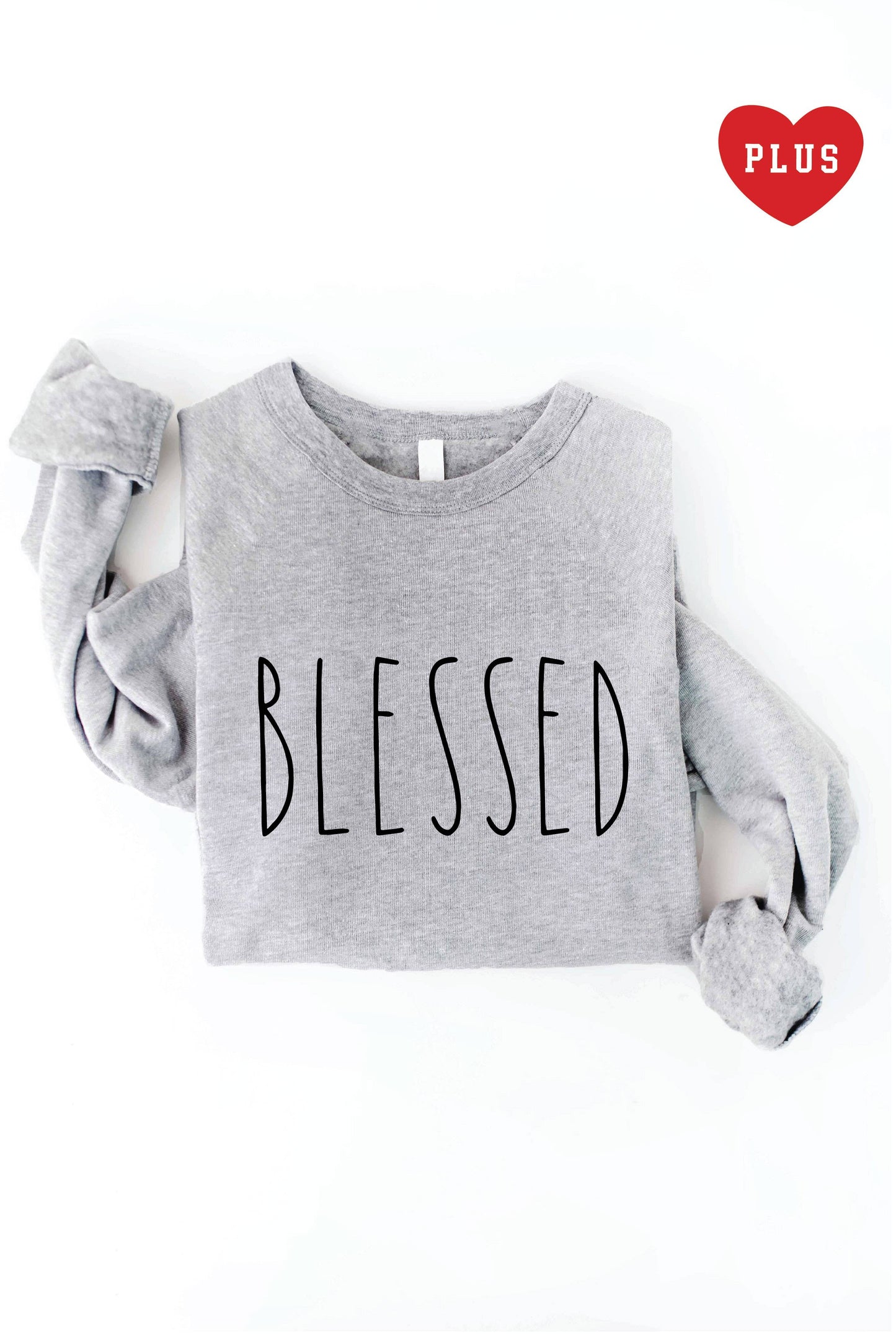 Blessed Plus Graphic Sweatshirt
