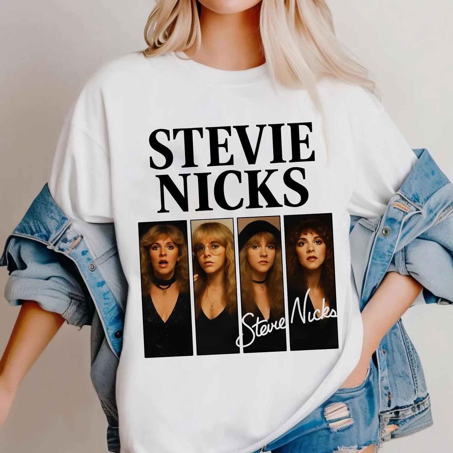 Stevie Nicks Tour Band Tee - Classic Rock Concert Shirt