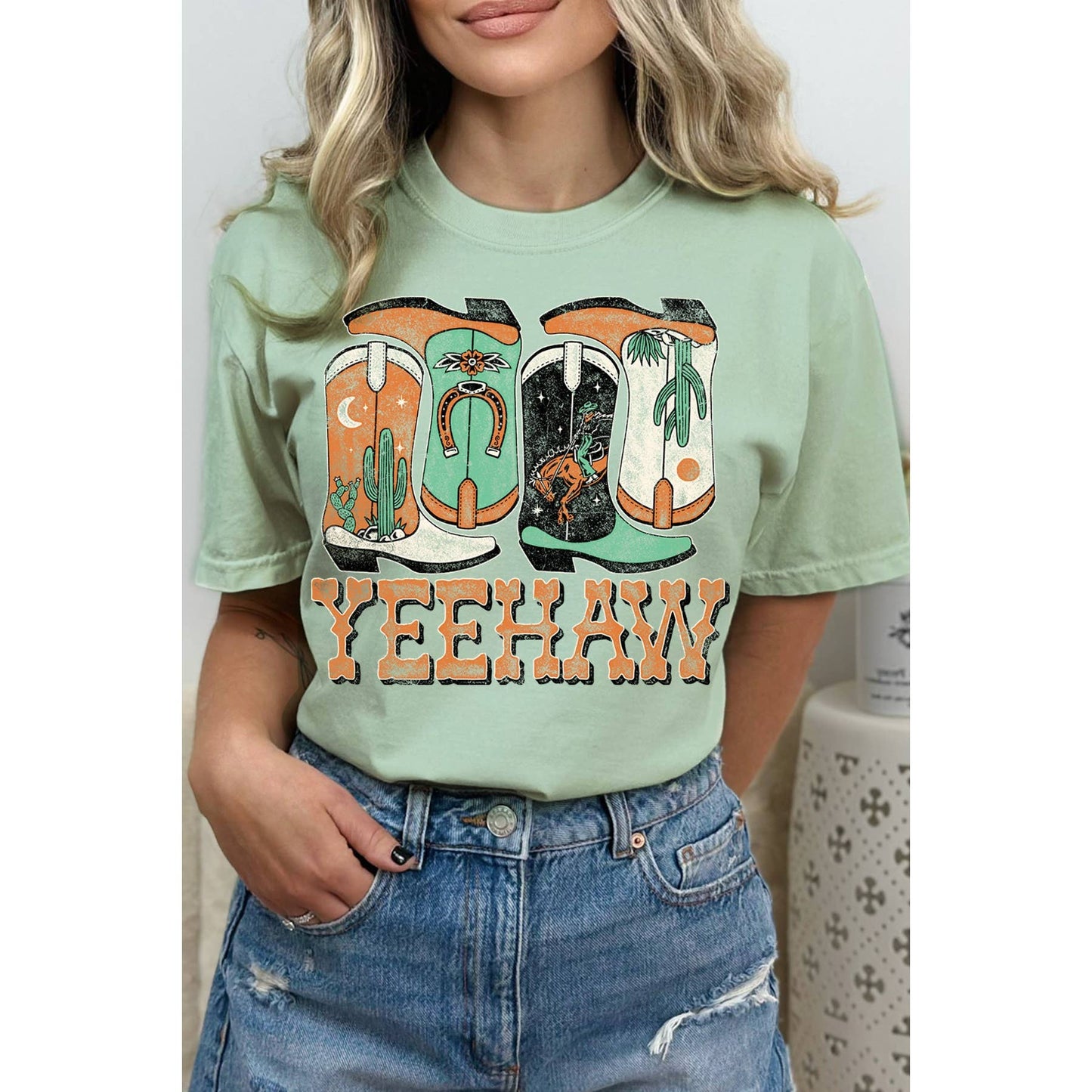 Yeehaw Short Sleeve T Shirt