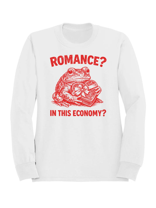 Economic Romance Frog Design Men's Sweatshirt