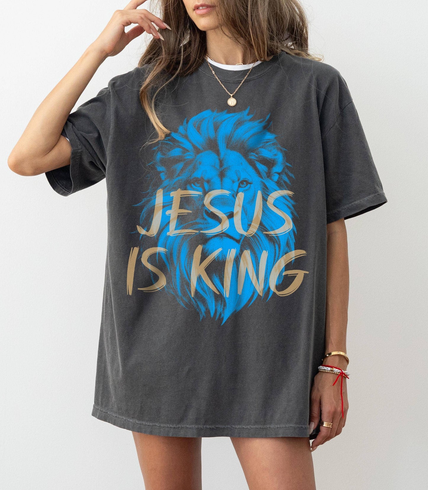 Jesus Is King Faith Streetwear Unisex Tee