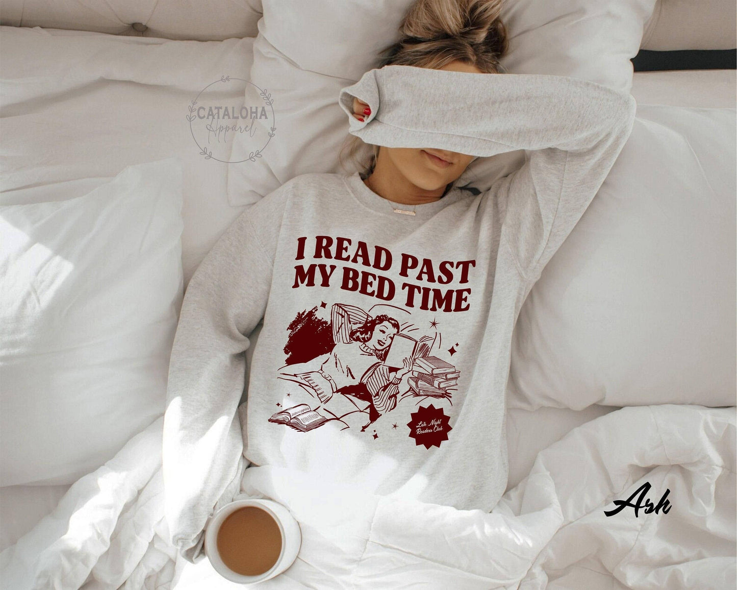 Late Night Reader Book Club Sweatshirt