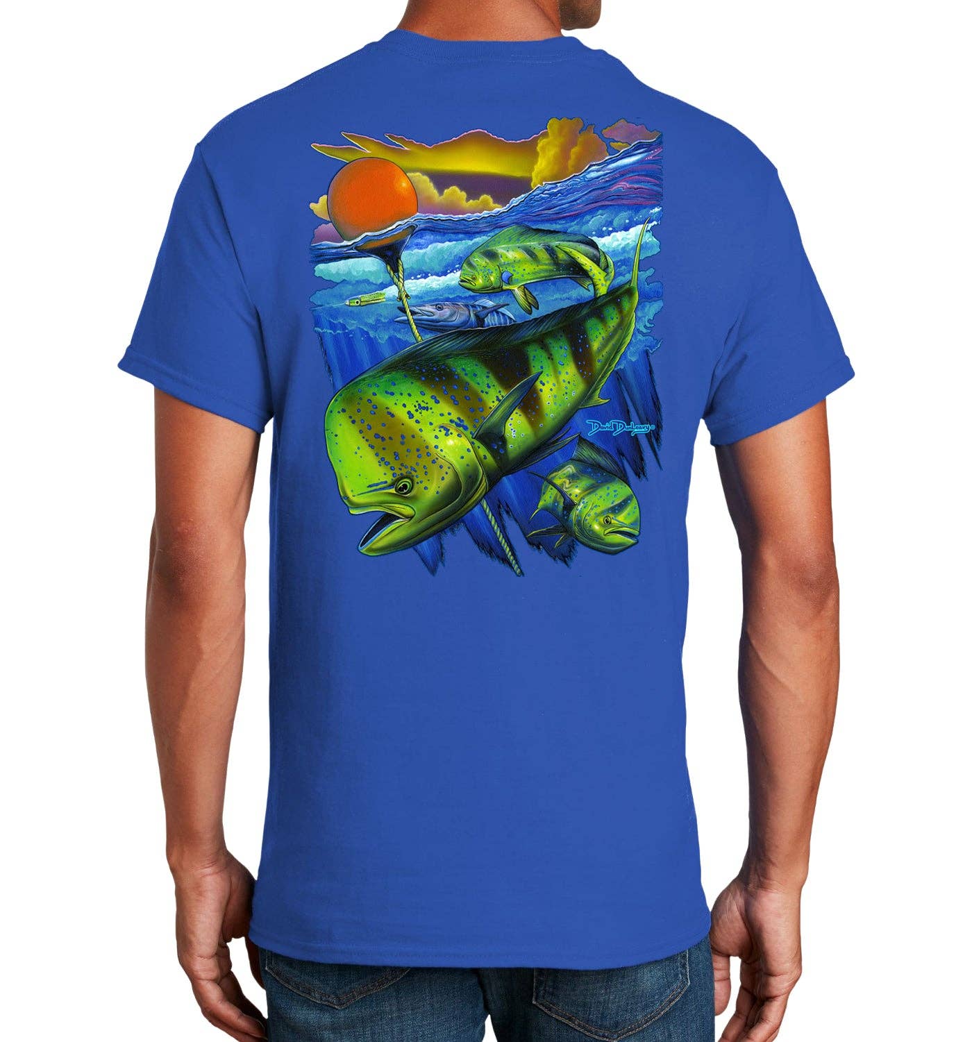 Men's Mahi Pot-Life Short Sleeve Cotton T-Shirt