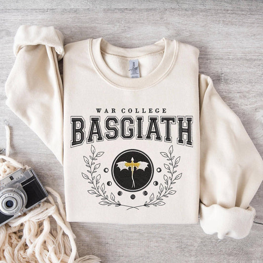 Dragon Rider Embroidered Sweatshirt - Bookish Fourth Wing