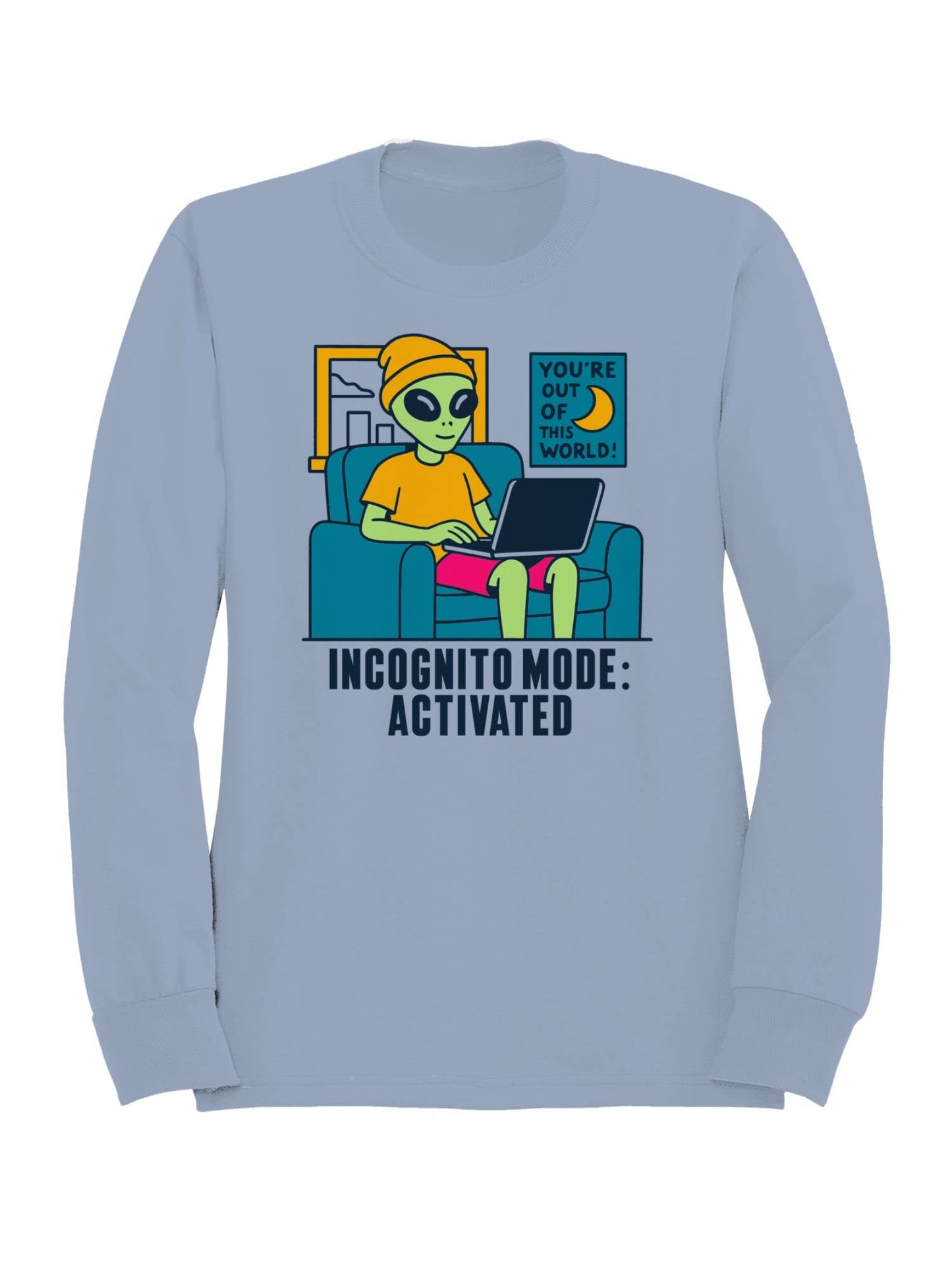 Alien Incognito Mode Activated Women's Sweatshirt