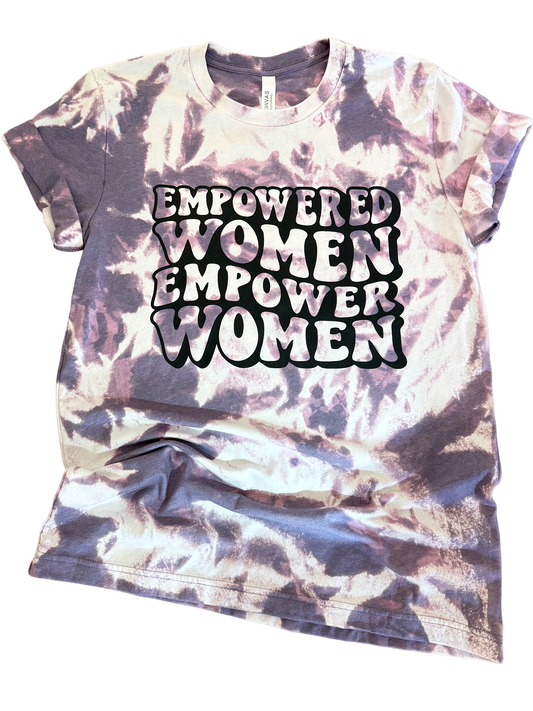 Empowered Women Tie Dye Tee