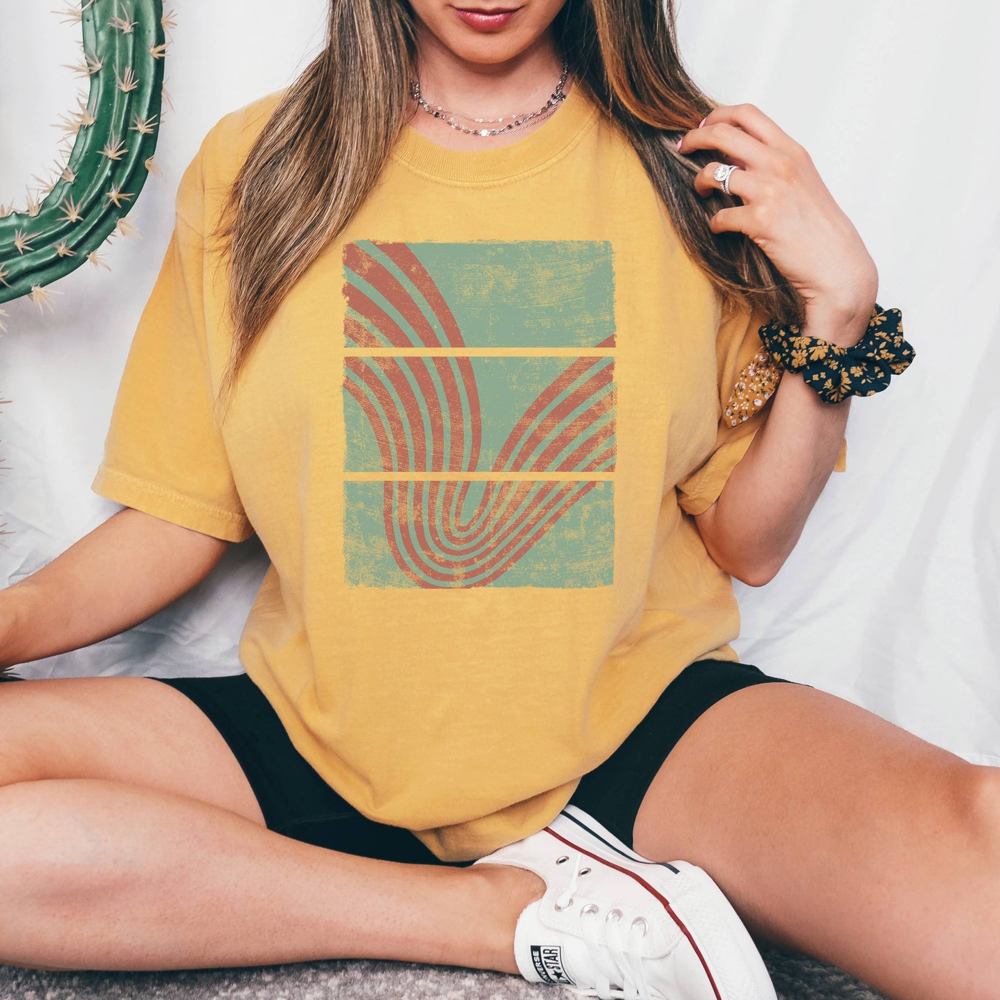 Swirling Geometric Tee | Sizes S-2XL