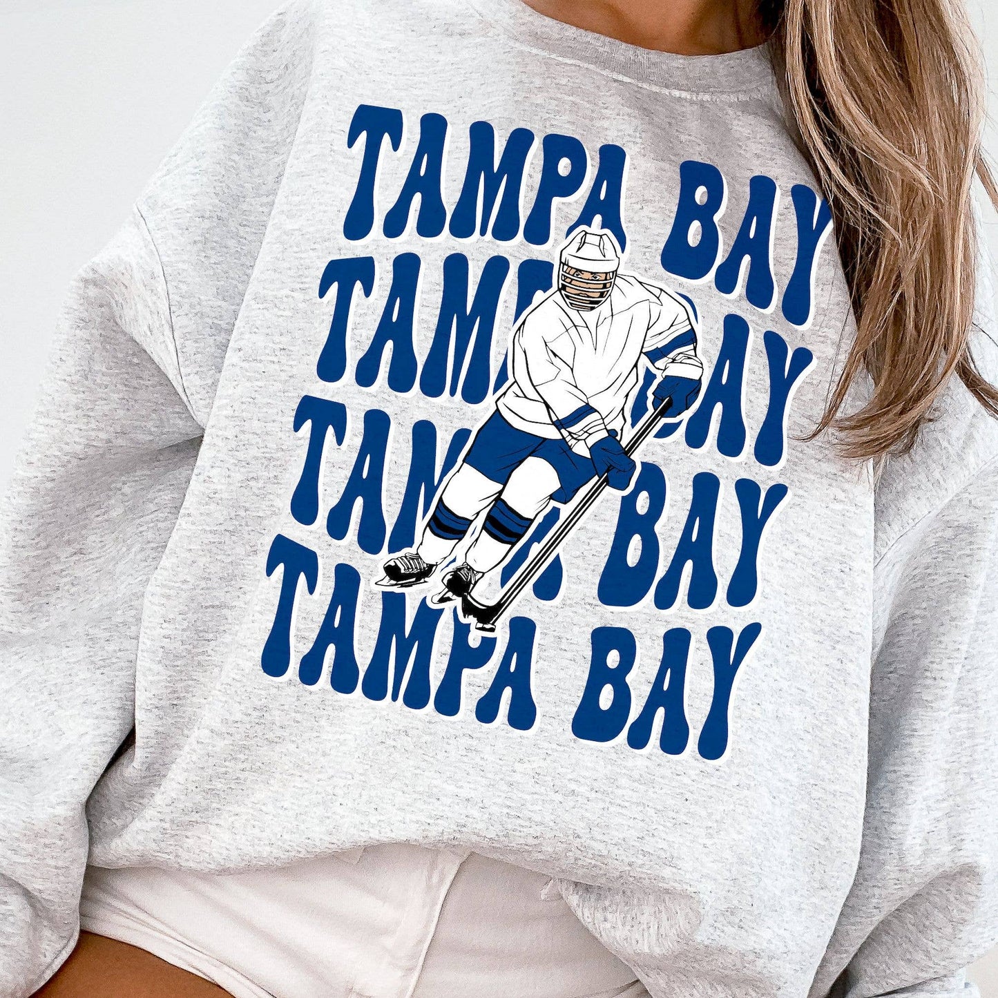 Vintage Tampa Bay Lightning 1992 Hockey Fan Sweatshirt