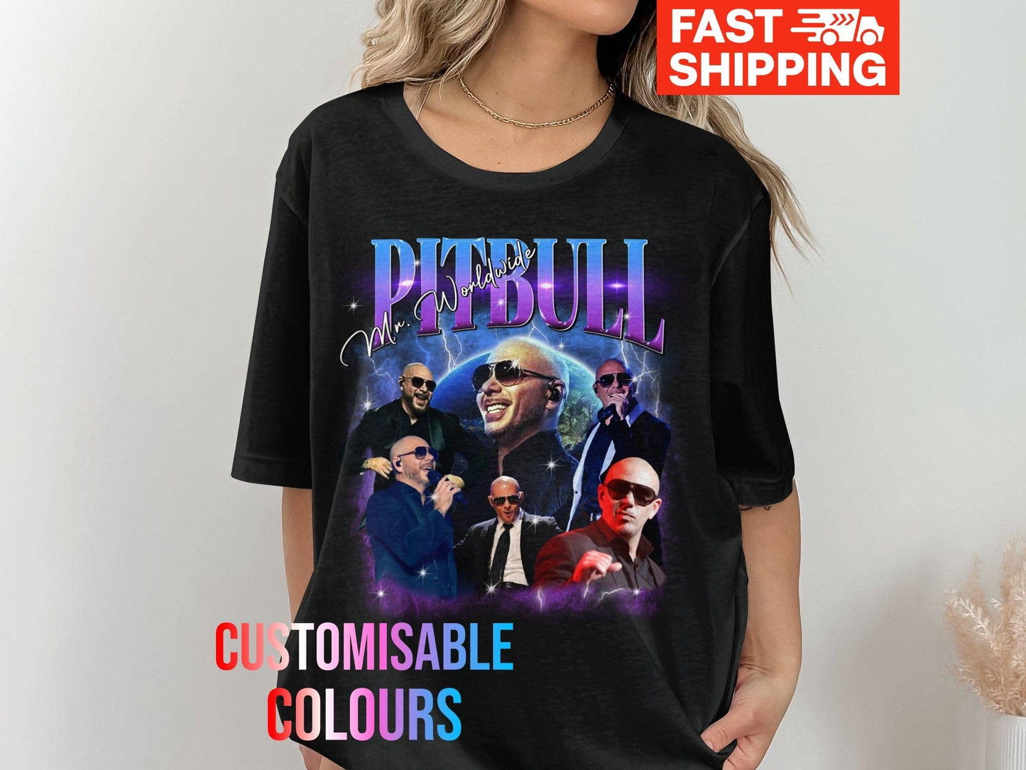Vintage Pitbull Mr. Worldwide Concert Tee