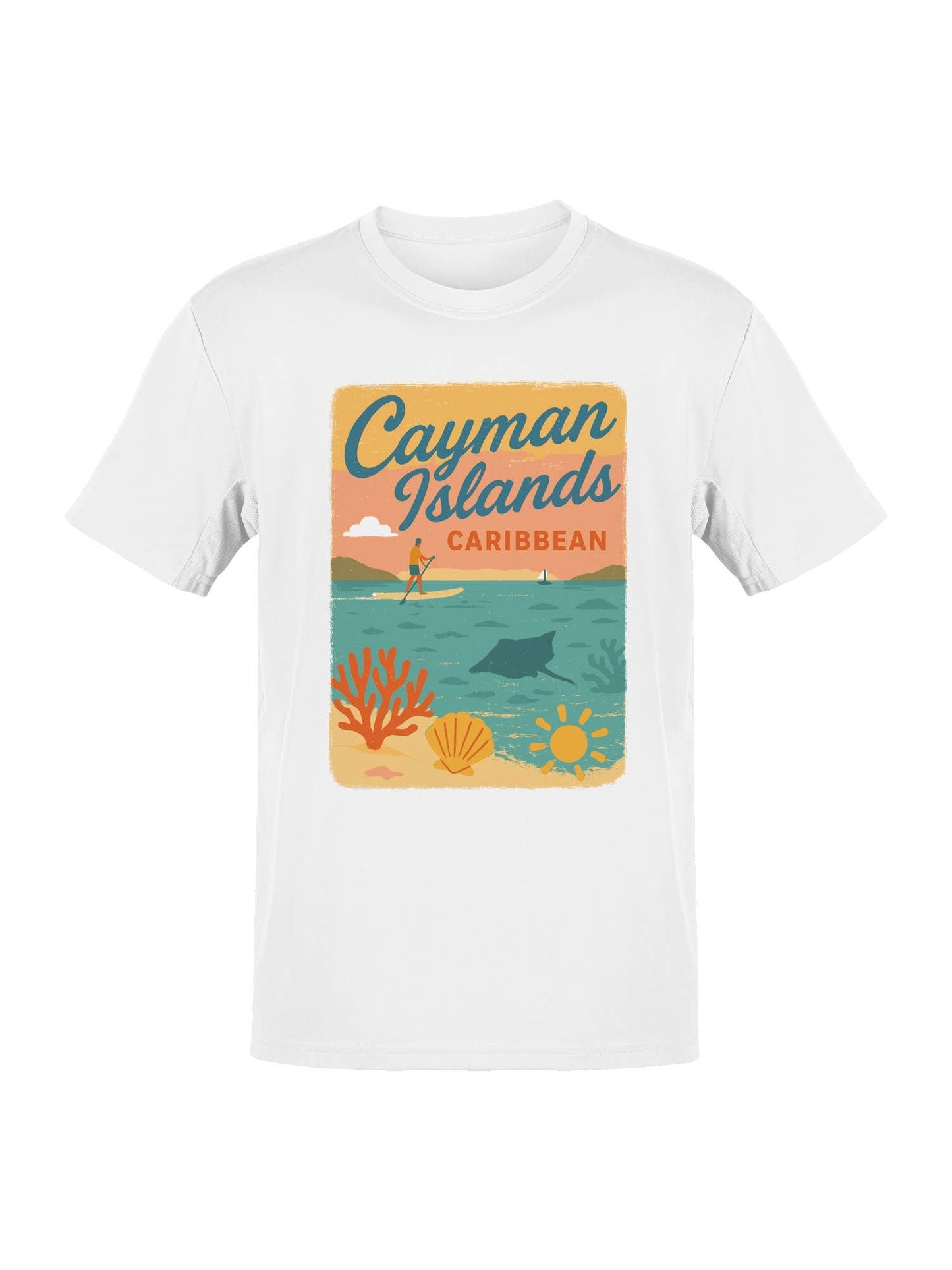 Cayman Islands Caribbean Adventure Men's T-Shirt
