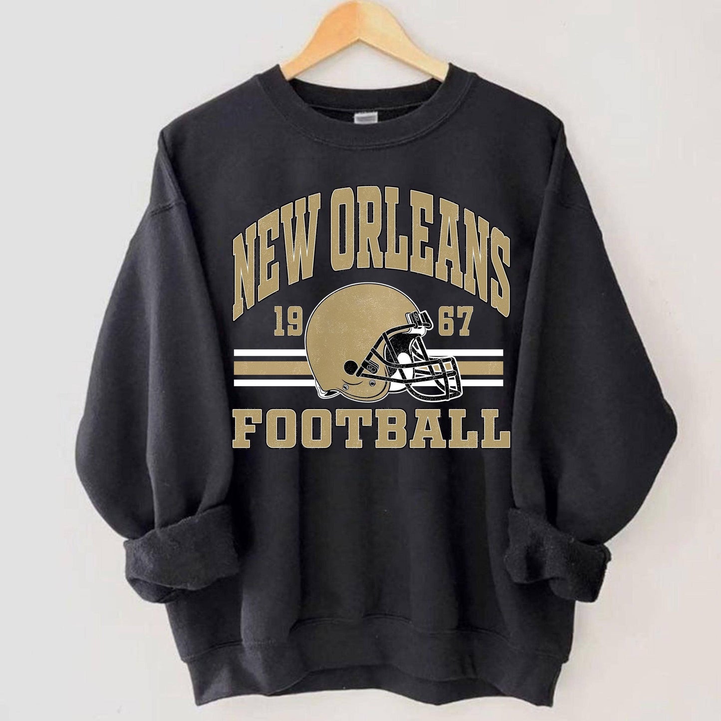 Vintage New Orleans Football Sunday Sweatshirt