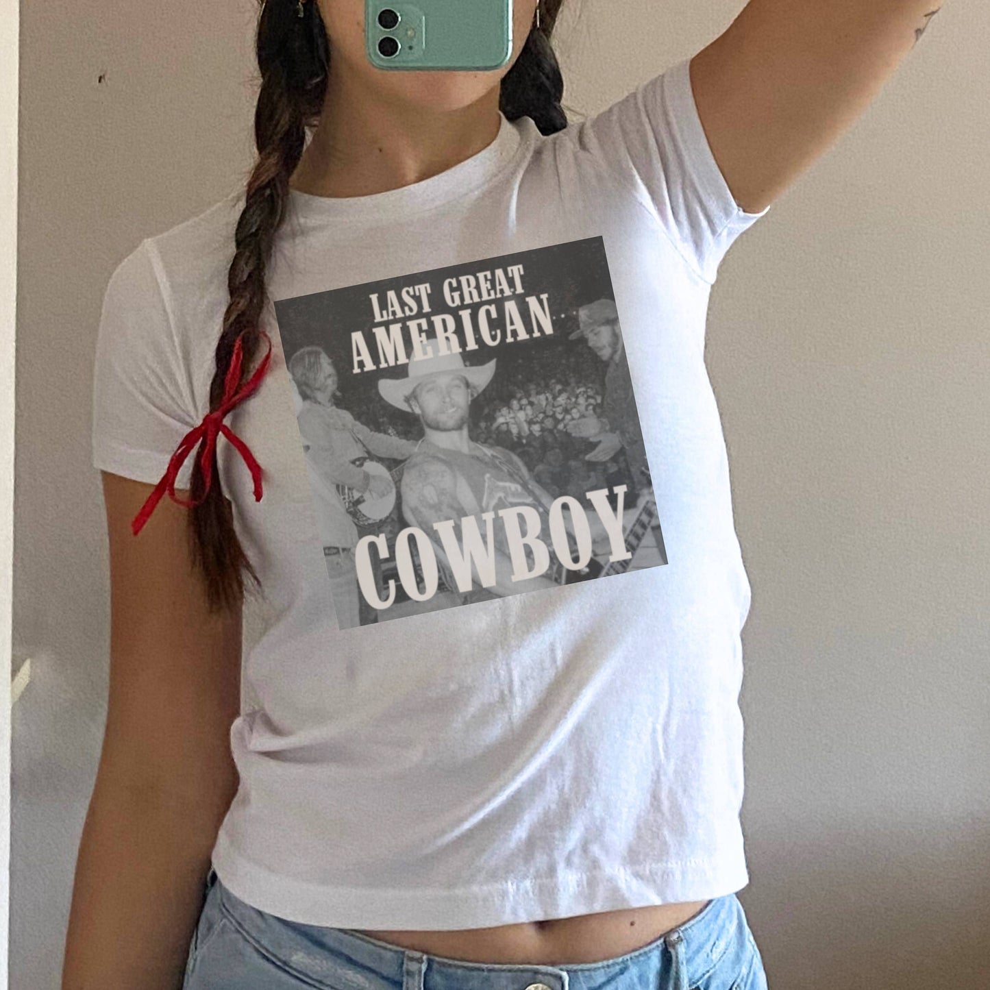 Zach Bryan Baby Tee - Last Great American Cowboy Shirt