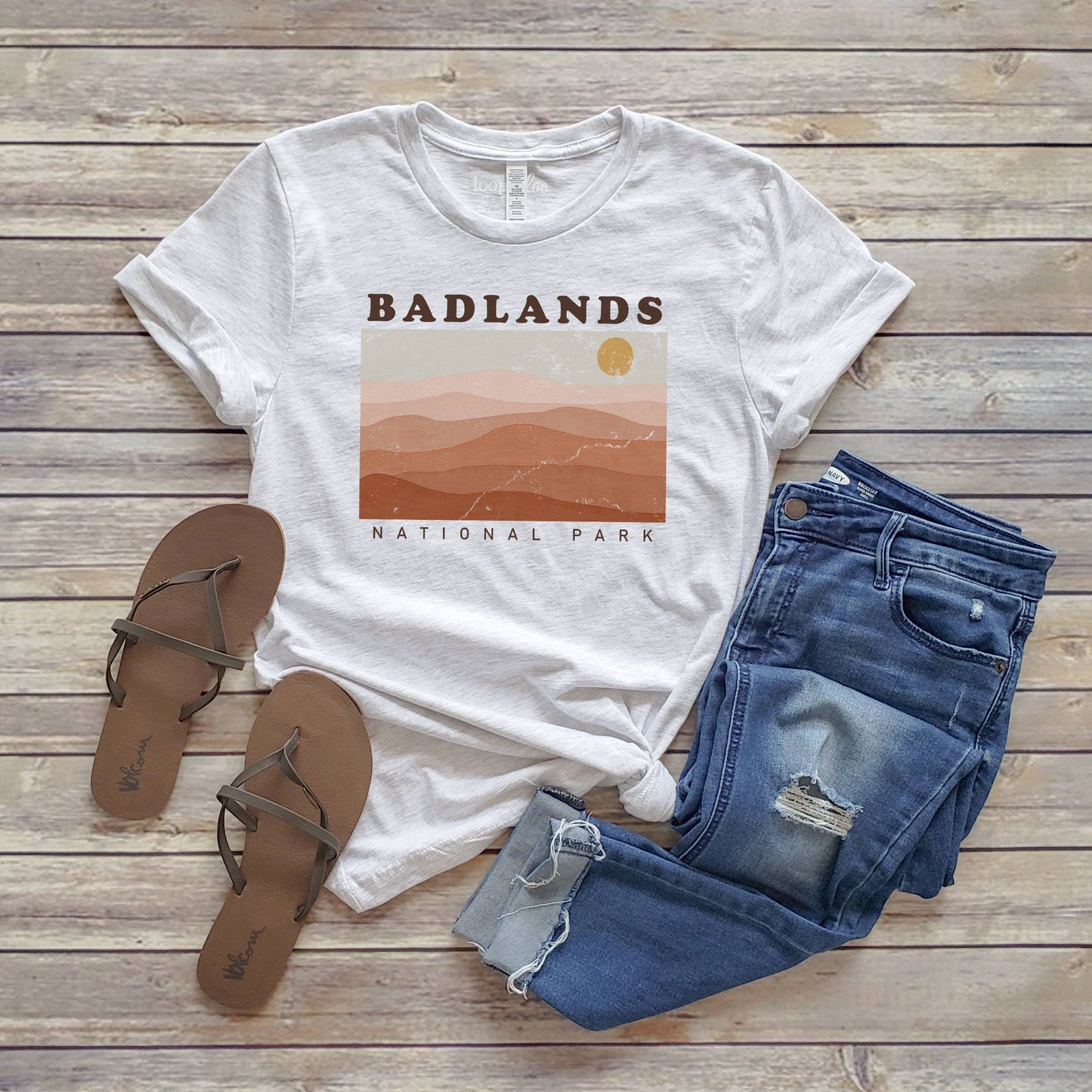 Badlands Tee | National Parks | Sizes XS-2XL