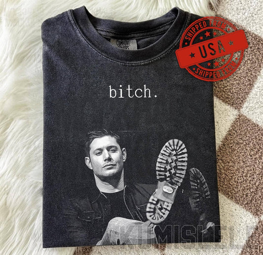 Vintage Supernatural Dean Winchester Funny 90S Movie Shirt
