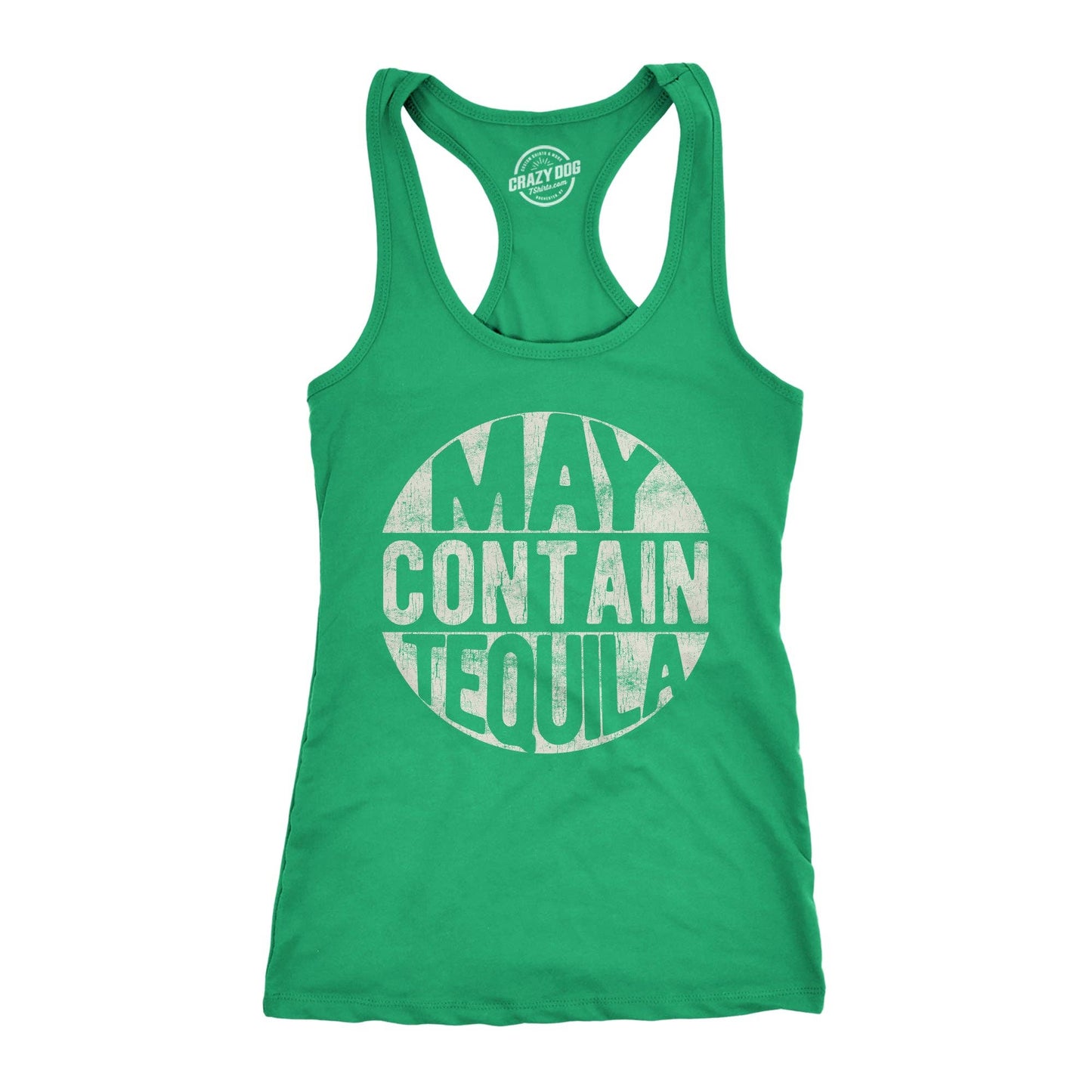May Contain Tequila Women's Tank Top Cinco De Mayo Graphic